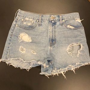 Madewell relaxed perfect jean short